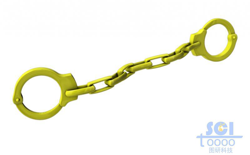 手銬，鎖鏈，鐐銬結構
