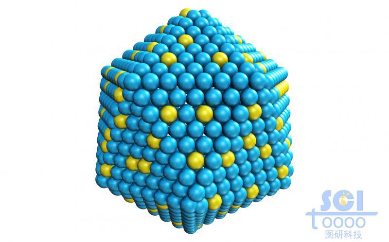兩個(gè)原子混雜形成的二十四面體結(jié)構(gòu)