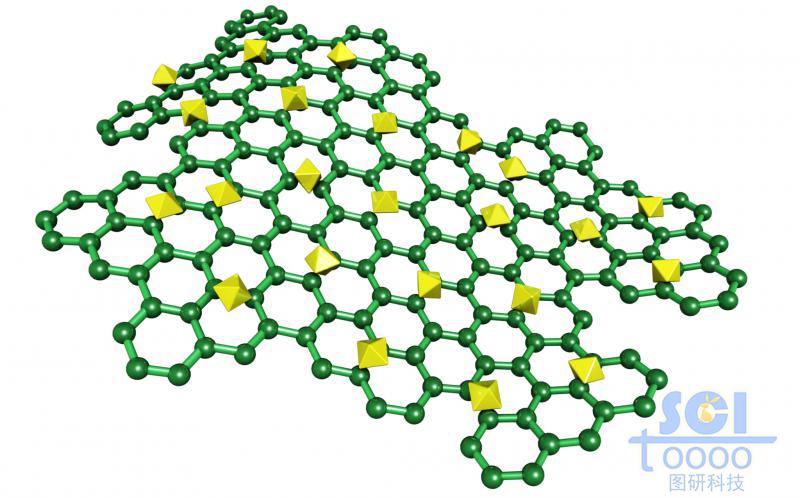 帶晶核的go石墨烯片