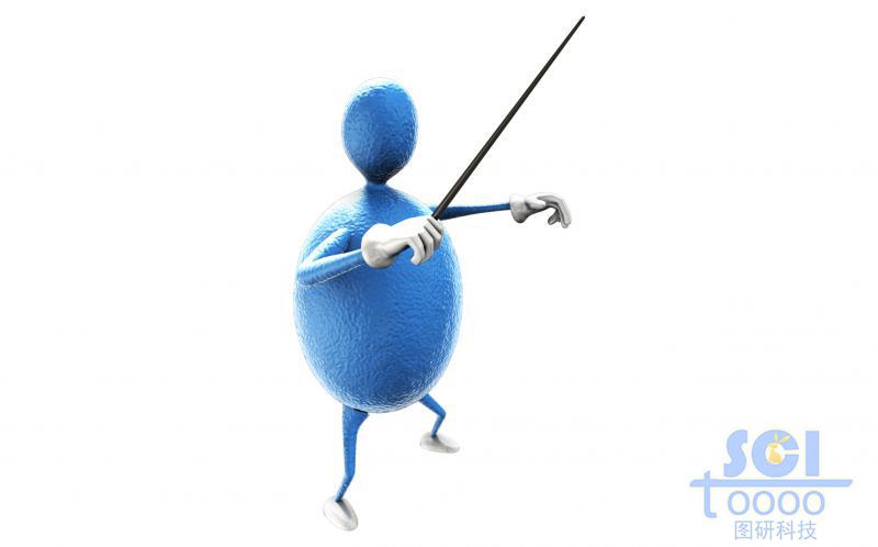 拿指揮棒的細菌小人