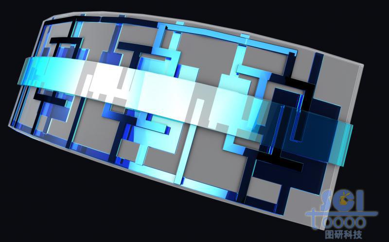 叉子電極柔性器件