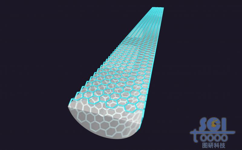 表面覆蓋石墨烯的半圓形光纖