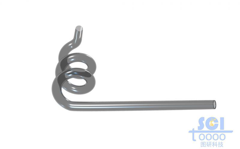 螺旋狀玻璃套管