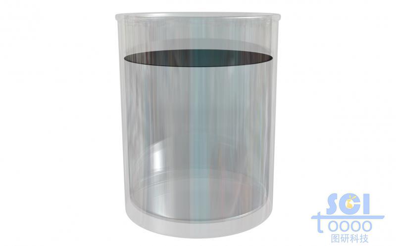 裝著液體的杯子