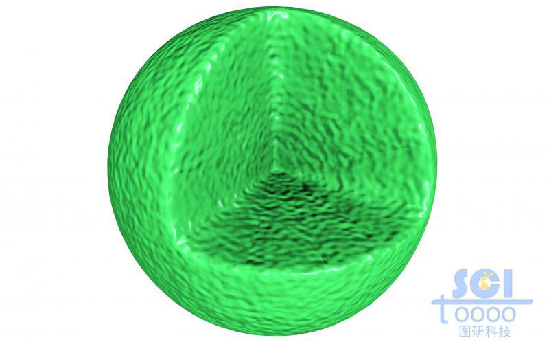 高分子鏈段團(tuán)聚形成實(shí)心納米球