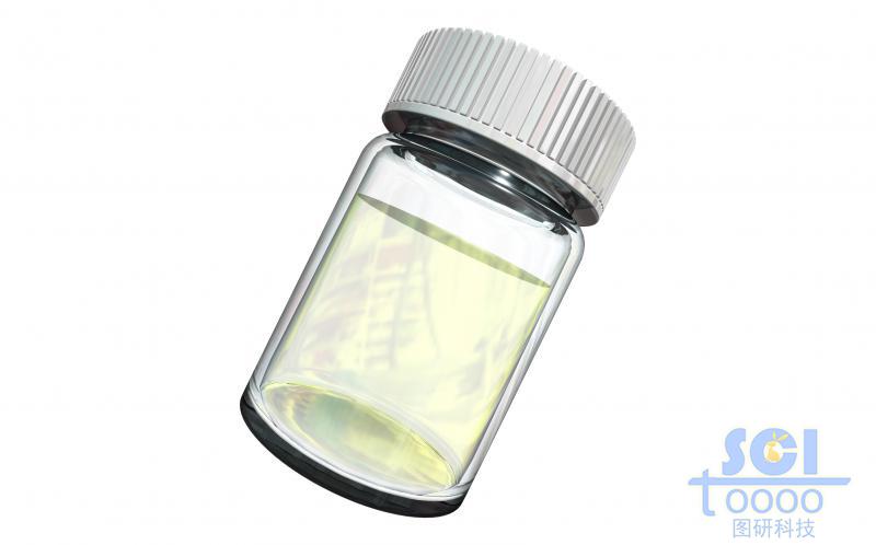 裝有液體的帶蓋小瓶