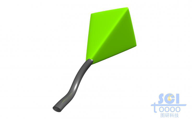 高分子鏈段與靶頭/分子模式圖/單體結構