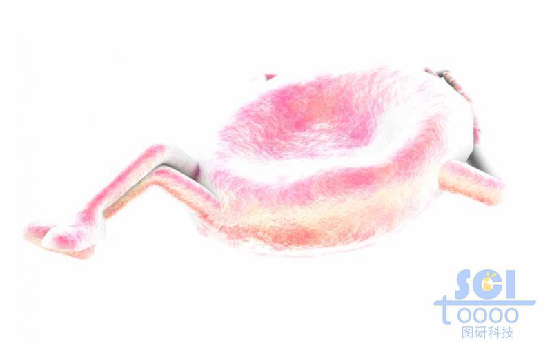 卡通的血紅細胞