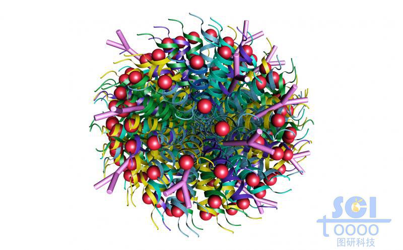 表面附著藥物的納米球