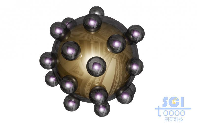 碳包裹的MnO@C 納米粒子